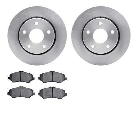 Dynamic Friction Co 6502-42193, Rotors with 5000 Advanced Brake Pads 6502-42193